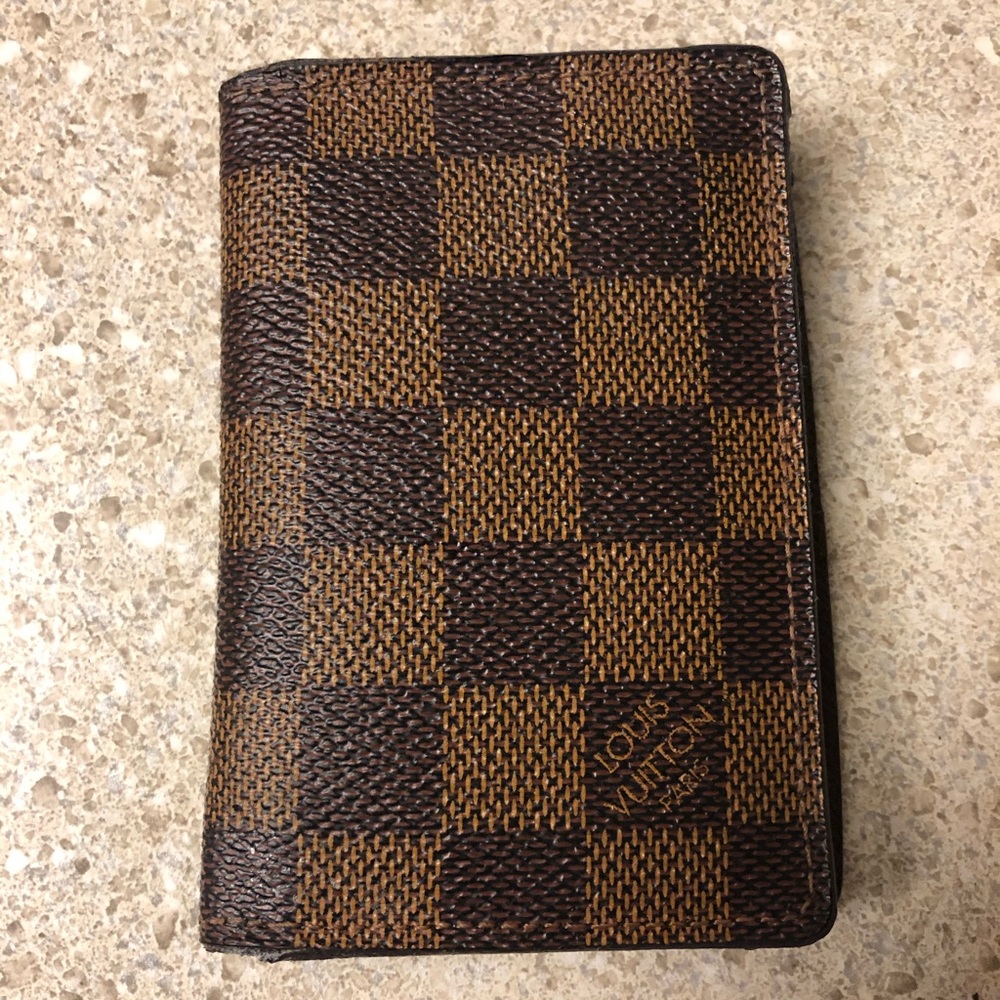 Louis Vuitton Pocket organizer Damier ebene